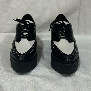 Giani Binni Maxxen Colorblock Studded Creeper Platforms